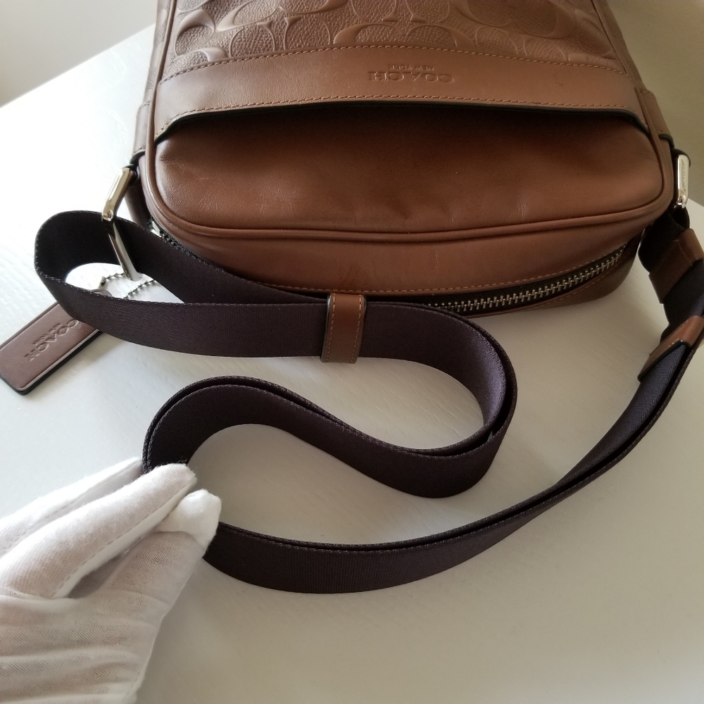Coach Charles Flight Bag Crossbody - Picture 9 of 16